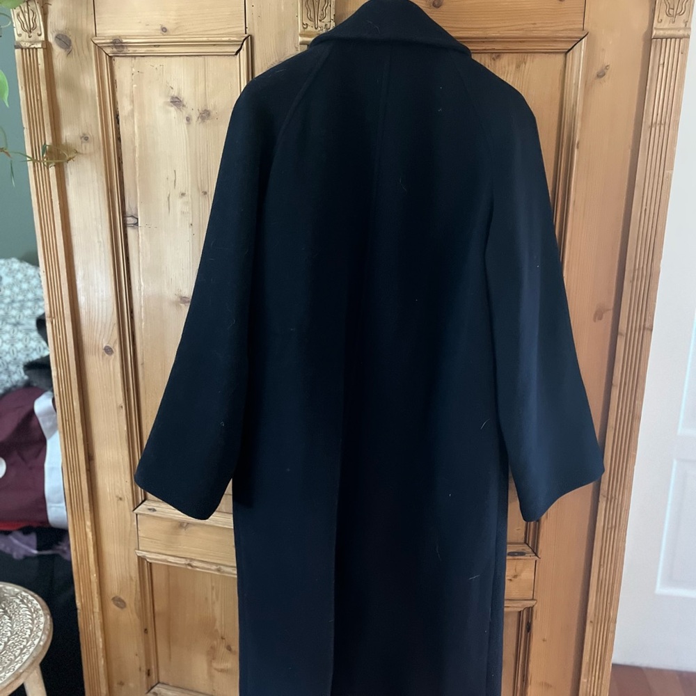 Sezane Clyde Navy  Coat - Picture 2 of 4